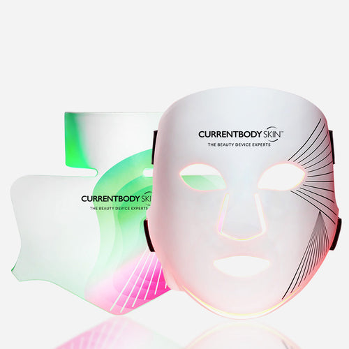 Dispositivo LED Iluminador para Cuello y Escote + Máscara LED Facial Serie 2