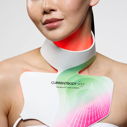 Máscara iluminadora para cuello y escote